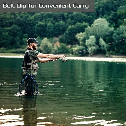 Fishing Net Floating Landing Net with Fixed Foldable Telescopic Pole Handle, Bass Trout Fishing Nets with Nylon Mesh for Pond Lake River, Fishing Gear Gifts for Men Anglers