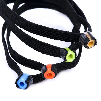 6pcs Fly Fishing Tippet Ring Nylon Fishing Tippet Spool Ring Elastic Leading Rope Replacement Tackle Tool Fishing Accessories