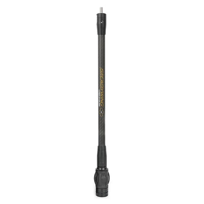 Archery Bow Stabilizer 3k Carbon Fibre Shock Absorber Damp Balance Rod 6/8/10/12/15 Inch for Bow Hunting Shooting Sports