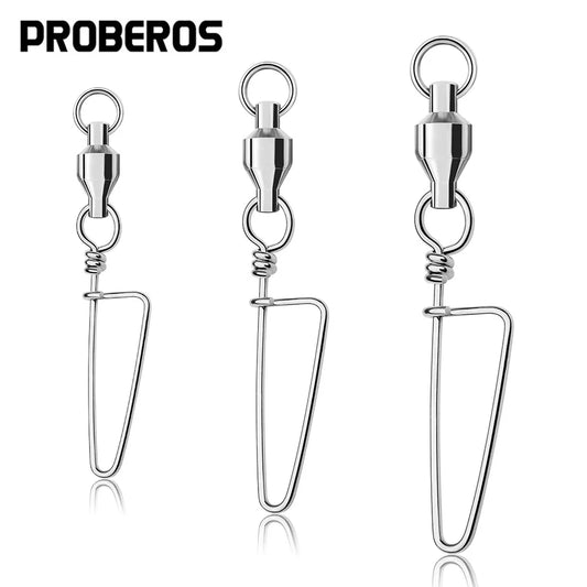 figure-8 ring connector, single head bearing swivel + curved pin, fishing accessories, bulk figure-8 ring fishing gear supplies