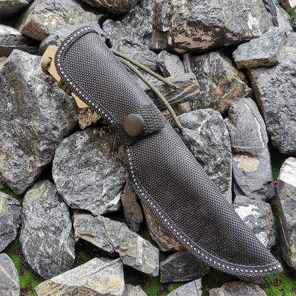 Multi-Purpose Fixed Blade, Tactical Survival Tool for Hunting & Camping, Also Ideal as a Sharp Fruit Knife for Outdoors