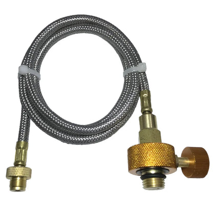 LPG Tank Adapter Outdoor Stove Burner Connector Practical Gas Furnace Conversion Head Zinc Alloy Camping Stove Accessories