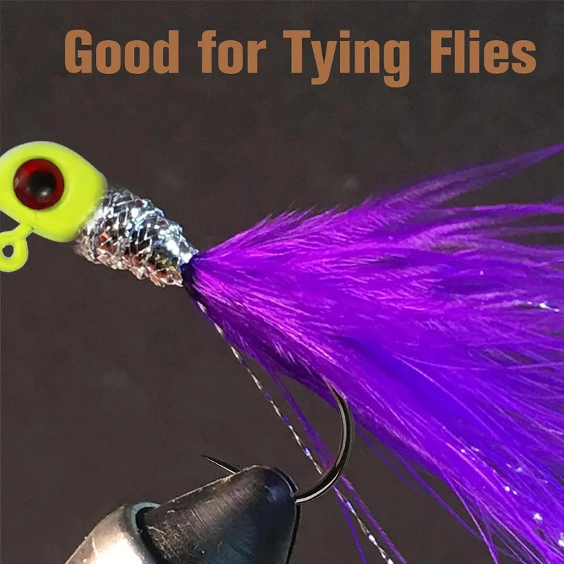 50Pcs Swimbait Jig Heads Fishing Hooks Crappie Jig Head for Crappie Bass Trout Ice Fishing Fly Fishing Freshwater Saltwater
