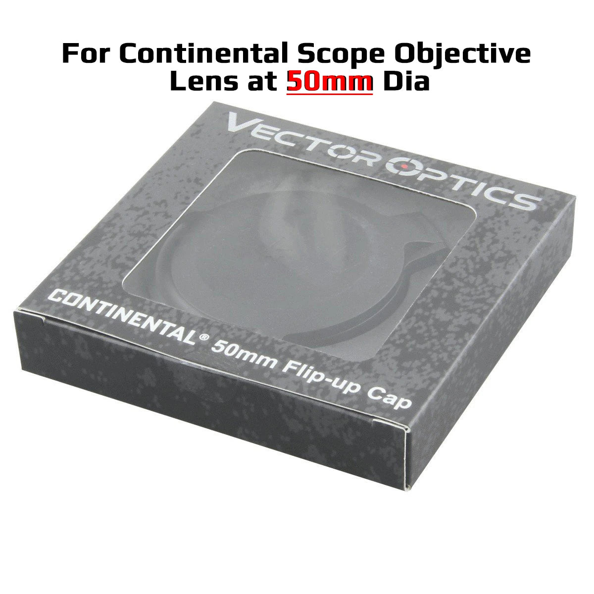 Vector Optics Continental Riflescope Objective Lens Aluminum Alloy Protection For 50/56mm Objective Lens 3-18X50/4-24X56/5-30X56