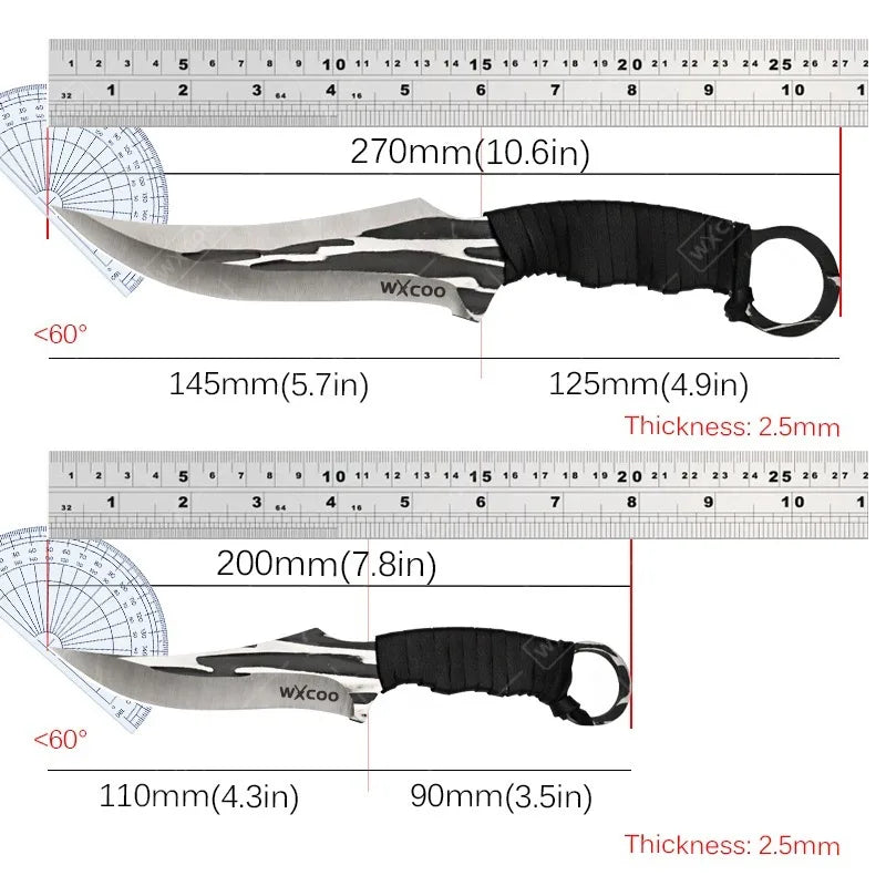 1SET Cooking Utensil Set Multifunction Stainless Steel Sharp Chef Boning Knife Nonstick Ergonomic Handle Gifts for Men