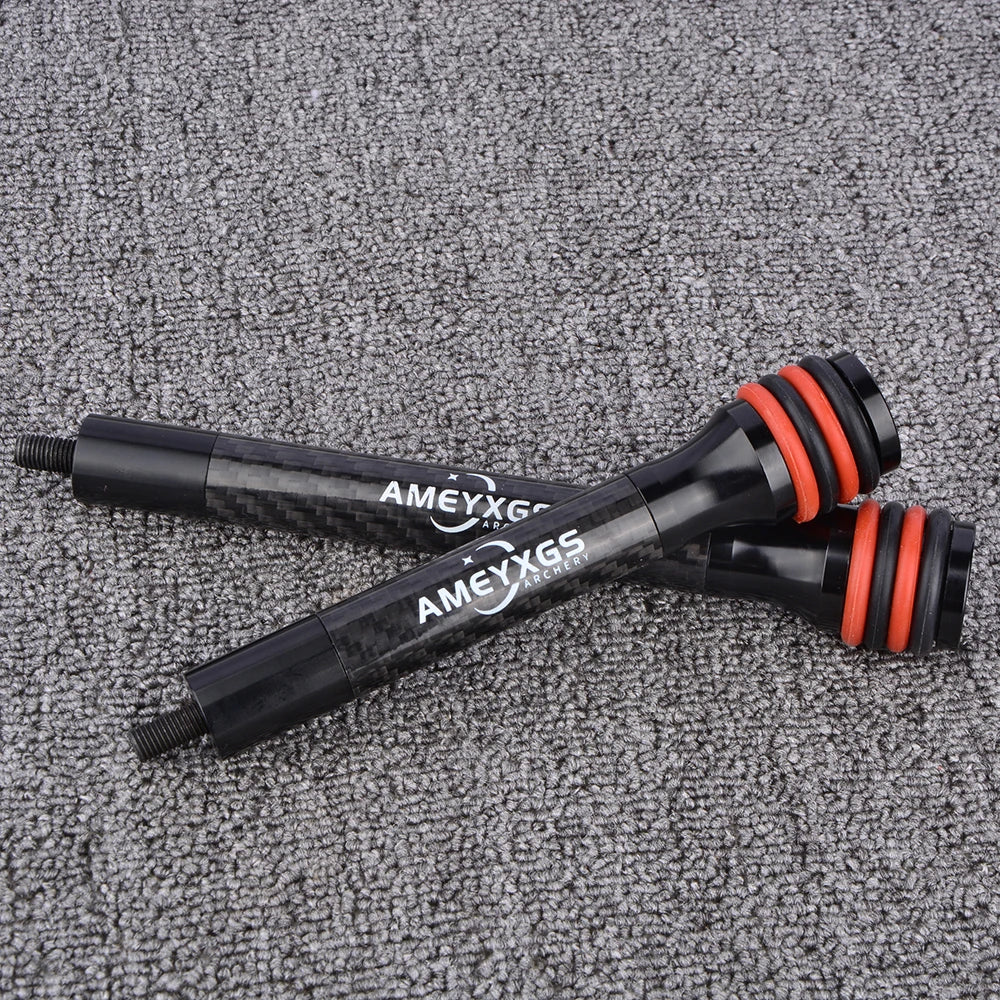 Shooting Hunting Bow Balance Bar 6/8/10/12 Inch CNC Stabilizer Carbon Rod for Archery Compound Recurve Bow Stabilizer Accessory