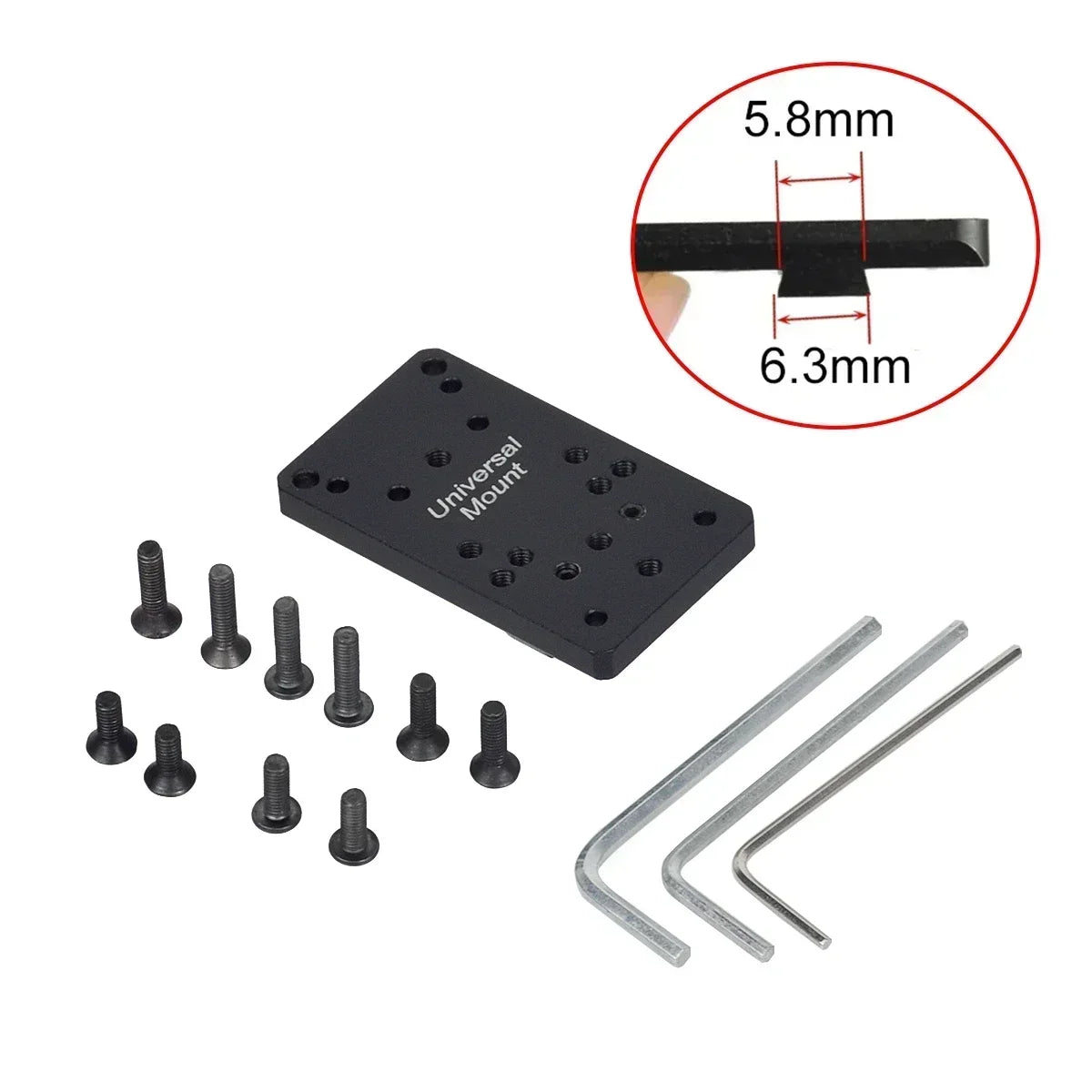 SR RM Mini Red Dot Sight Collimator Scope For Glock 17 Rear Sight Mount Hunting Optics Holographic Hot 20mm Rail Scope