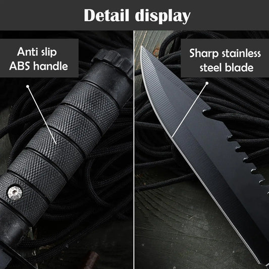 Tactical Fixed Blade Knife: Your Essential Survival Companion for Camping