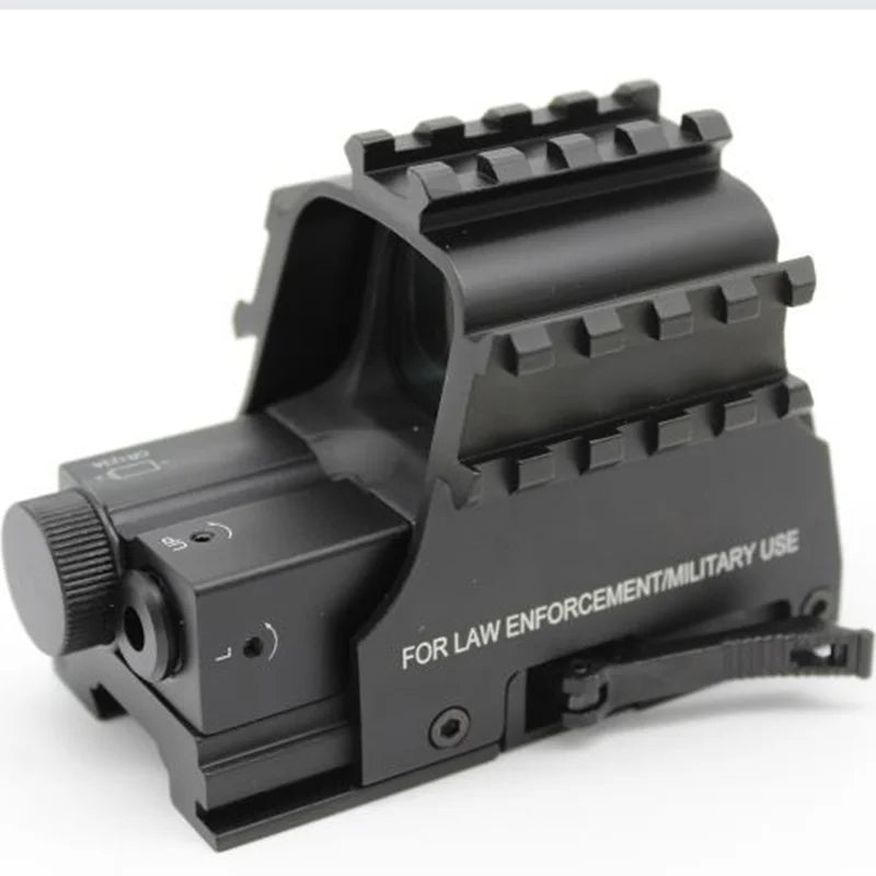 HD553 Reflex Sight With Red Laser And Quick Detach Mount Includes Battery