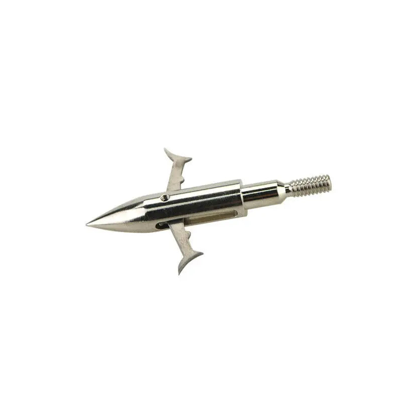 Stainless Steel Archery Arrowheads, Broadheads, Fishing Hunting Tips, Shaft Arrow Head Hunt