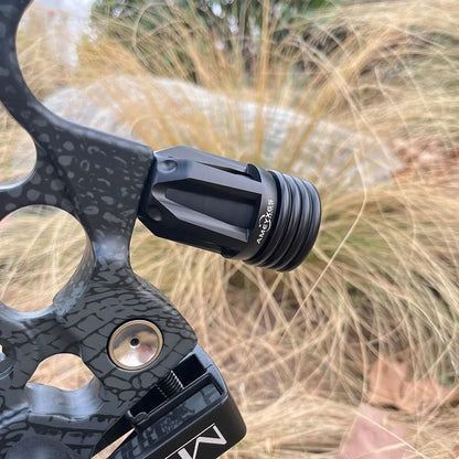 Bow Stabilizer Damper Silencer Compound Bow Riser Shock Absorber Archery Hunting Target Practice Shooting Aluminum Alloy
