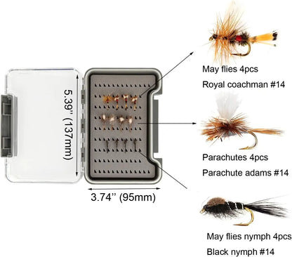 Extreme Fly Fishing Combo Kit with Travel Case for Beginners, 0-6 Weight Rod and Reel Outfit