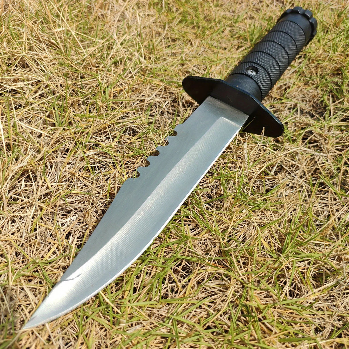 Outdoor Tactical Survival Knife - High Hardness Stainless Steel Fixed Blade with Sheath, Ergonomic Non-Slip Handle for Camping,