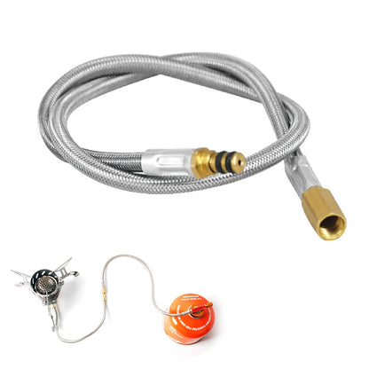44cm Extension Tube Hose Gas Stove Adapter for Outdoor Camping Cylinders Tank