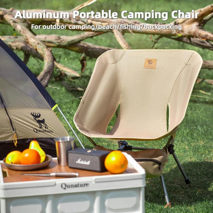 Backpacking Chair Portable Folding Camp Chair Compact Foldable Chairs Ultra Lightweight Outdoor Balcony/Garden/Travel/Pa