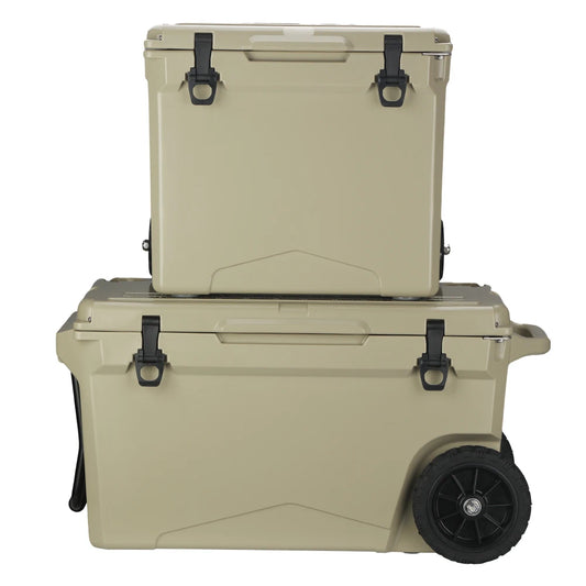 55L Rotomolded Outdoor Ice Chest Fishing Camping Beach Cooler Box