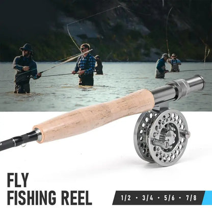 Fly Fishing Reel Saltwater Fishing Reel Fishing Gear Aluminum Alloy Reel For Freshwater Lake Stream Pond Fishing Fly Fishing