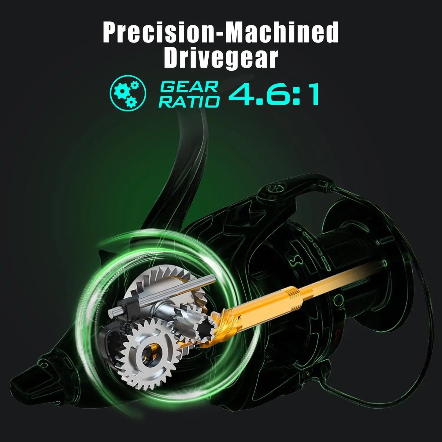 CNC Aluminum Saltwater Spinning Reels 10000 Series for Carp Fishing in Freshwater