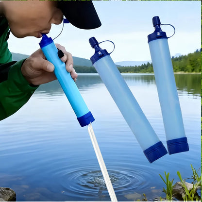 Mountaineering & Emergency Water Filter Professional-Portable Purifier for Survival & Disaster Response Reliable Drinking Water
