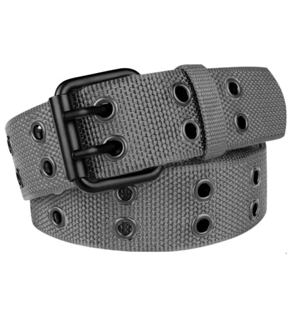 New Men Breathable Nylon Fabric Belt outdoor sport Belt Pin Buckle Trousers Jeans Belt