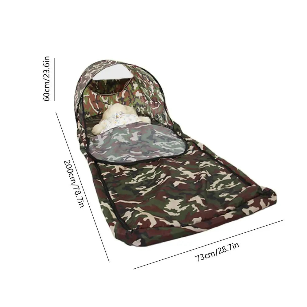 Portable Camping Sleeping Bag Lightweight Waterproof Backpacking Net Sleeping Bag Cover Outdoor Traveling Hiking Camping Tent