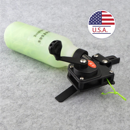 Archery Fishing Reel Rope Pot Fishing Tackle ABS Aluminum Alloy Pot 40m Fishing Line for Compound Bow Shooting Hunting Tool