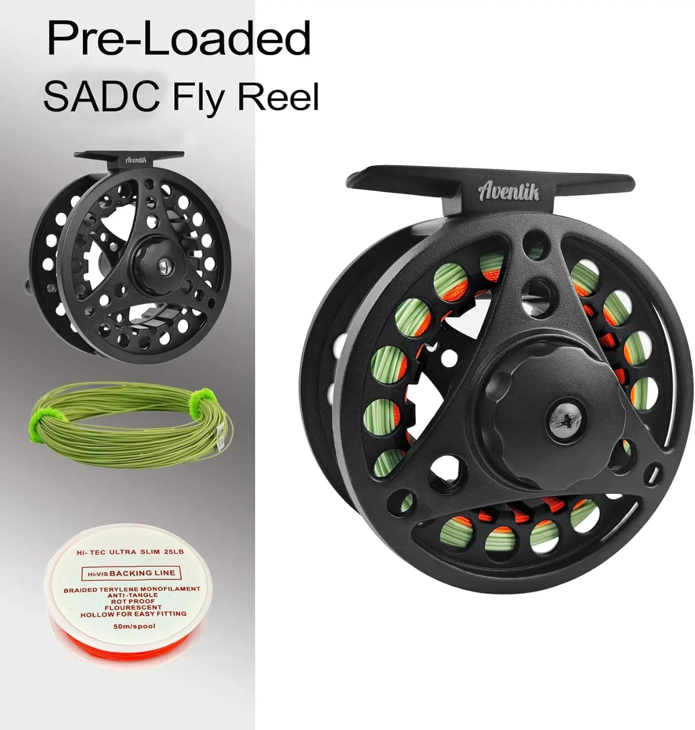 Extreme Fly Fishing Combo Kit with Travel Case for Beginners, 0-6 Weight Rod and Reel Outfit