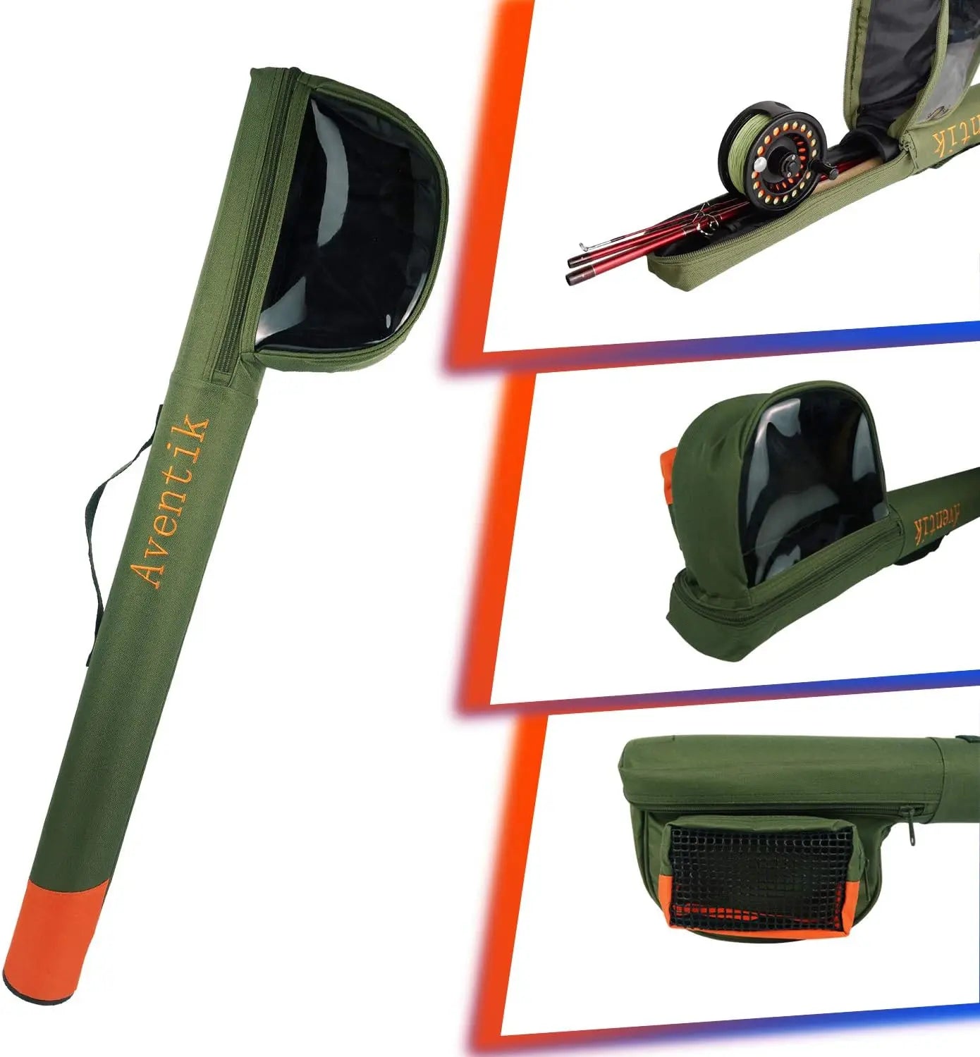 Extreme Fly Fishing Combo Kit with Travel Case for Beginners, 0-6 Weight Rod and Reel Outfit