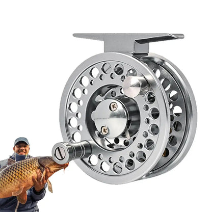 Fly Fishing Reel Saltwater Fishing Reel Fishing Gear Aluminum Alloy Reel For Freshwater Lake Stream Pond Fishing Fly Fishing