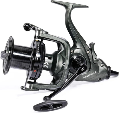 CNC Aluminum Saltwater Spinning Reels 10000 Series for Carp Fishing in Freshwater
