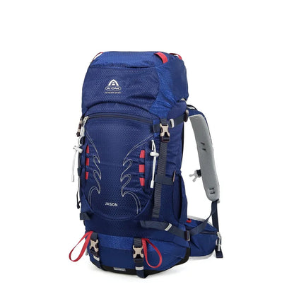 Aione Lightweight Outdoor Hiking Backpack 40L Large Capaci Travel Shoulder Bag Men Women Nylon Material Inner Frame Structure