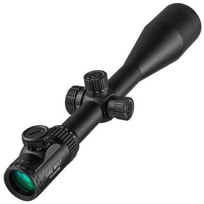 10-40X56 E Hunting Scopes Side Wheel Parallax Adjustment Optics Riflescope Red And Green Dot Sight For Scopes