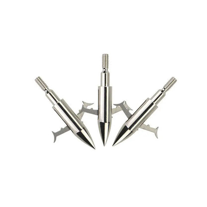 Stainless Steel Archery Arrowheads, Broadheads, Fishing Hunting Tips, Shaft Arrow Head Hunt