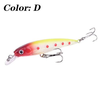 8pcs Fishing Hard Bait Set Swimbait for Bass Pike Minnow Fishing Lures