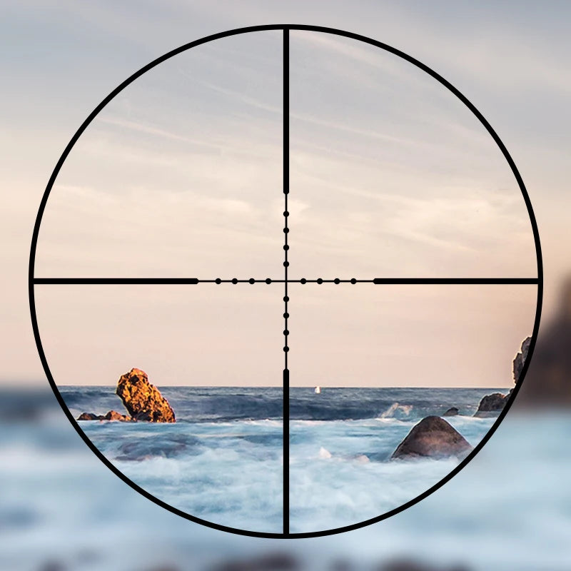 VOMZ 3-9X40 Scope Wire Rangefinder Reticle Hunting Deer Air Rifle   Crossbow Mil Dot Reticle Riflescope Tactical Optical Sights