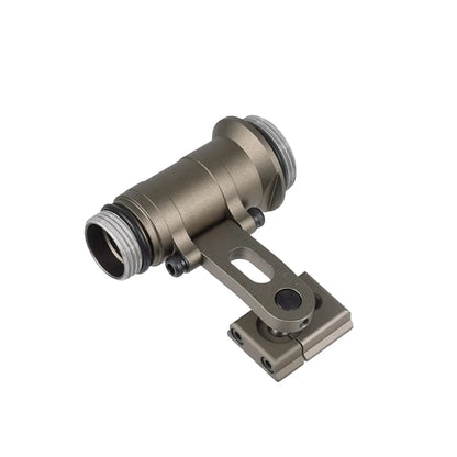 Tactical KIJI K10 IR Light Aluminum CNC IR 850nm Illumination Hunting Scout Light K10 IR/LED Flashlight Fit MICH2000 ARC Helmet