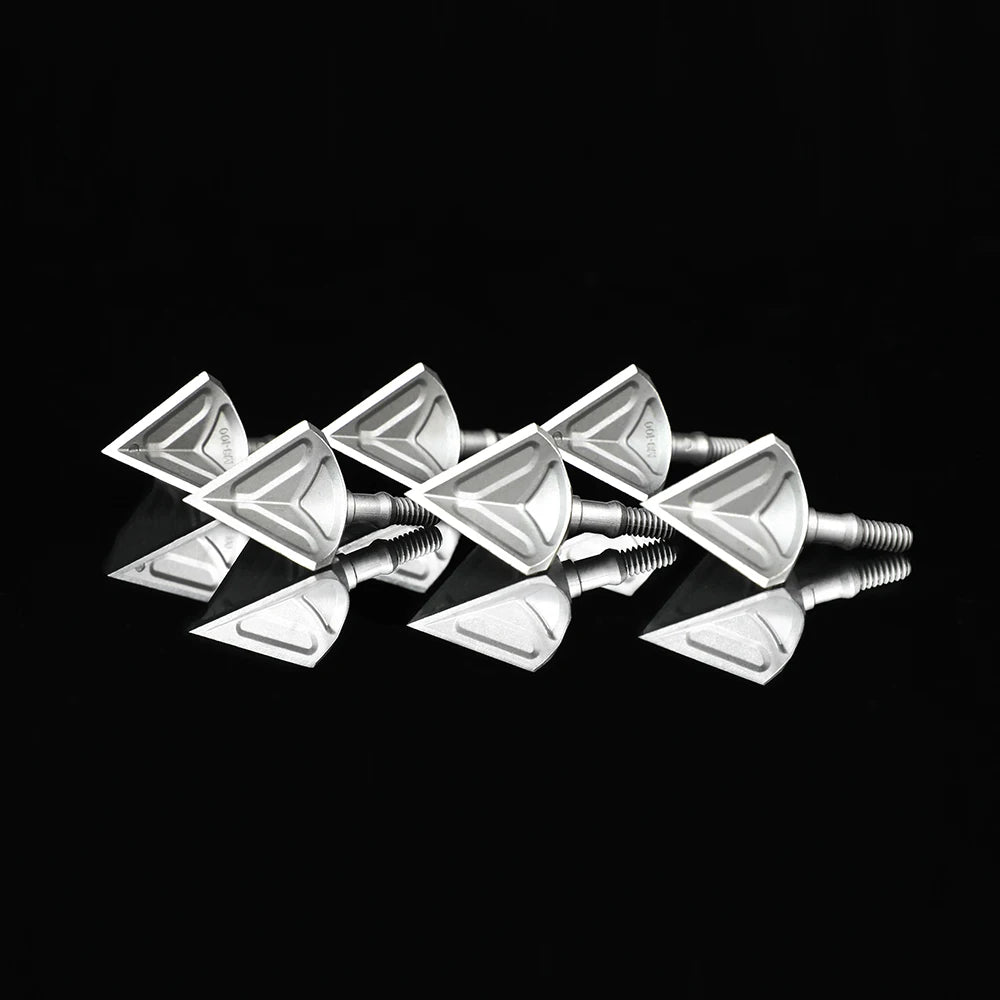 Archery Arrowheads Broadhead Screw in Point Tips 100grain for Bow Arrow Outdoor Hunting Shooting Target Game Field Accessories