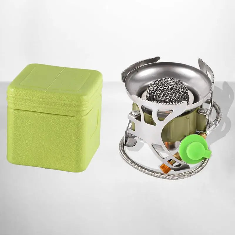 BRS-15B Multifunctional Windproof Furnace 1400-2900W Camping Propane Stove Foldable Cooking Gas Stove for Outdoor Picnic Hiking