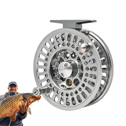 Fly Fishing Reel Saltwater Fishing Reel Fishing Gear Aluminum Alloy Reel For Freshwater Lake Stream Pond Fishing Fly Fishing