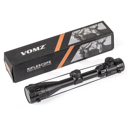 VOMZ 4-16X40 Optics Hunting Riflescope Red&Green Dot Illuminated Sight Rifle Scope Sniper Gear Sight Scope Airsoft Rifle
