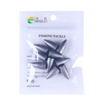Bullet Shape Texas Rig Metal Sinker 1.75G -21G Fishing Weight Sinker Fishing Accessories All For Fishing