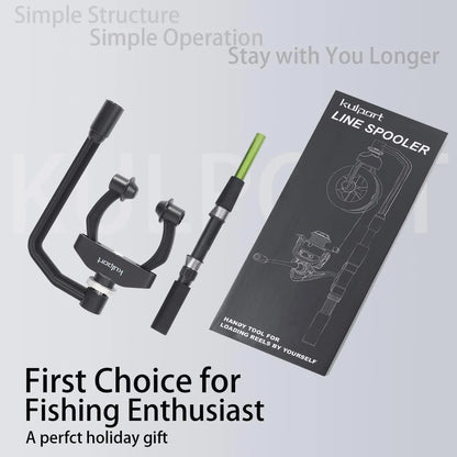Fishing Line Spooler, Adjustable line Winder,No Line Twist, Portable for Casting & Spinning and Trolling Reel