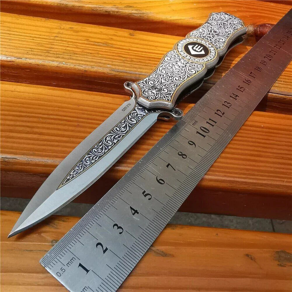 High-quality Folding Outdoor Combat High-hardness Tactical Hunting Knife