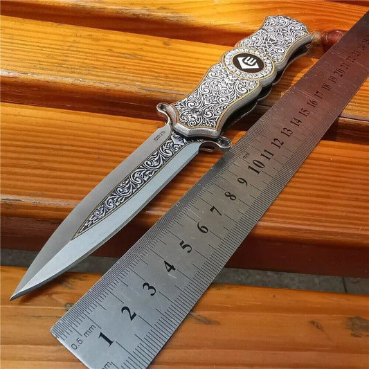 High-quality Folding Outdoor Combat High-hardness Tactical Hunting Knife