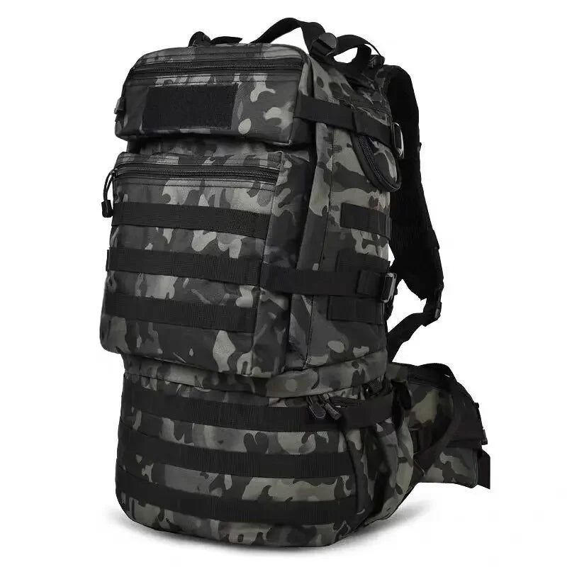 50L 1000D Nylon Tactical Backpack Outdoor Rucksacks Tactical Sports Camping Hiking Trekking Hunting Bag Backpack With Frame