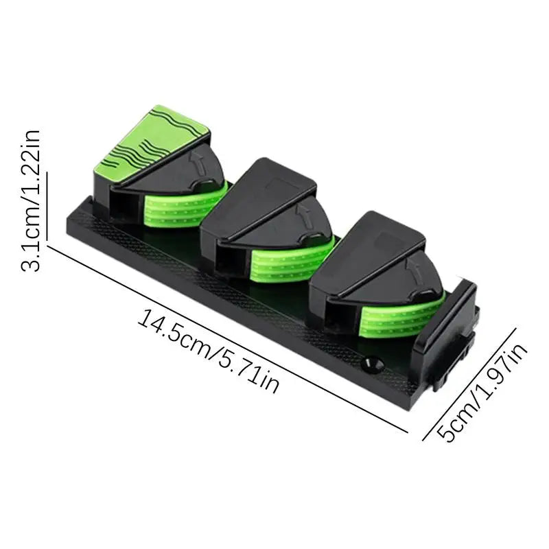 Wall Mounted Fishing Rod Rack Wall Fishing Pole Management Holders Angling Equipment Organization Accessories For Husband Dad