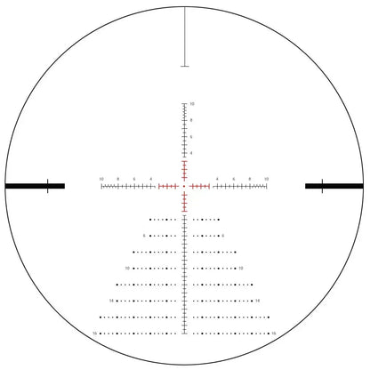 WestHunter WHI 6-24X50 SFIR FFP Scope First Focal Plane Riflescope Big Parallax Wheel R&G Illuminated Lock Reset Sights