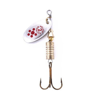 10pcs/Set Metal Spoon Spinner Fishing Lure Spoonbait Crankbaits Fishing Wobblers Artificial Bait for Freshwater and Saltwater