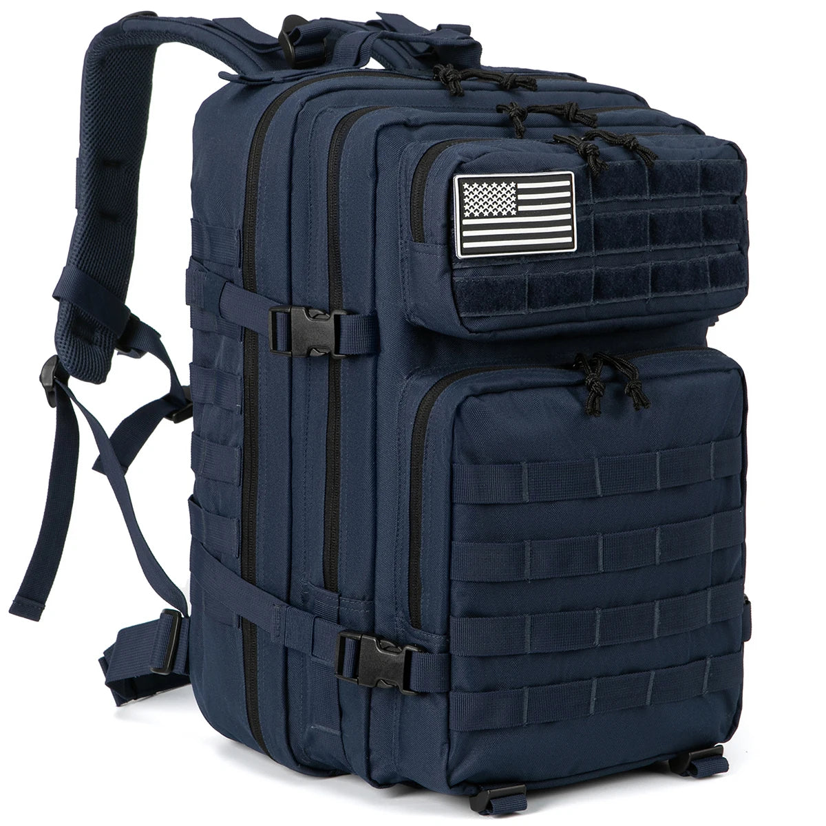 45L Tactical Fishing Backpack Large 3 Day Outdoor Rucksack Hiking Camping Hunting Gear Bag Travel Pack for Outdoor Sport