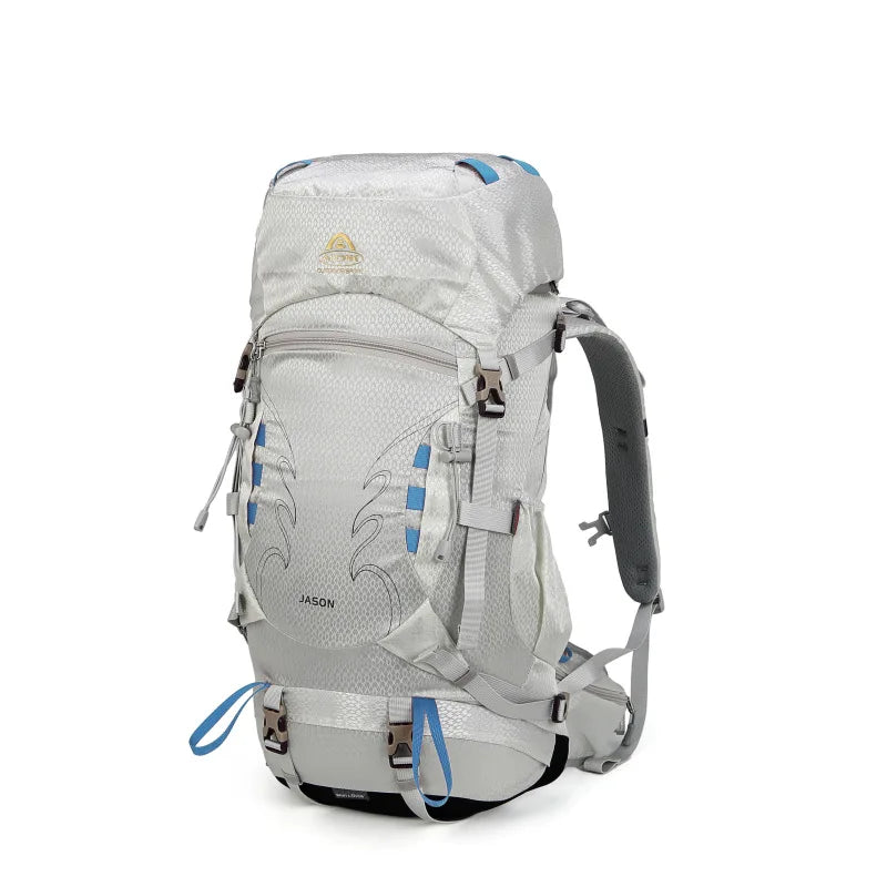 Aione Lightweight Outdoor Hiking Backpack 40L Large Capaci Travel Shoulder Bag Men Women Nylon Material Inner Frame Structure